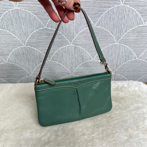 Dooney and Bourke Turquoise Wristlet - Picture 2 of 5